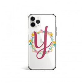 Funda Móvil con Iniciales Personalizada - Floral