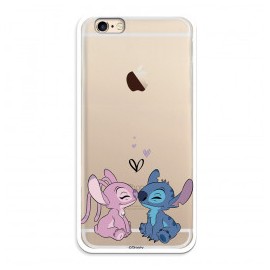 Funda para iPhone 6 Oficial de Disney Angel & Stitch Beso - Lilo & Stitch